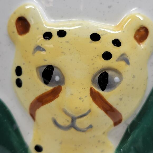 The Critter Collection Cheetah Mug 3D Big Cat Ceramic Footed Tail‎ Handle - Picture 3 of 16